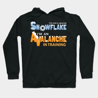 Not A Special Snowflake, An Avalanche In Training Hoodie